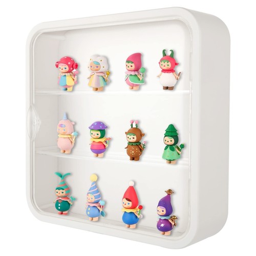 Blind Box Figure Display Case Wall Mounted Showcase Clear Acrylic Dust-proof - Picture 17 of 17