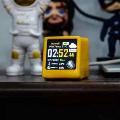 Wetterstation WiFi Wlan Weather Display kann gesteuert werden IoBroker