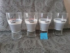 Lot De 4 Verres Collector Jean Paul Gaultier ( Coca Cola Imperfections) 