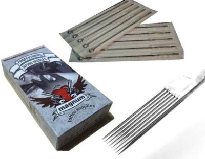 MAGNUM TATTOO SUPPLIES MTS Professional Tattoo Needles - 5RL Round Liner - High Quality Precision