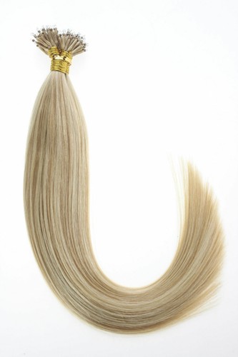 Nano Micro Beads Link Hair Extensions Nano Ring Tip Remy Human Hair Straight 1g - Picture 86 of 113