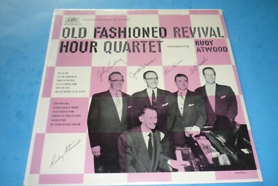 OLD FASHIONED REVIVAL HOUR QUARTET - SELF TITLED - RARE XIAN RECORD ALBUM LP