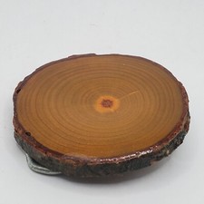 VINTAGE WOOD TREE RING BELT BUCKLE COLLECTIBLE BUCKLE