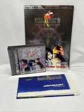Final Fantasy VIII Sony PlayStation 1 PS1 4 Black Label Strategy Guide Cloth Map