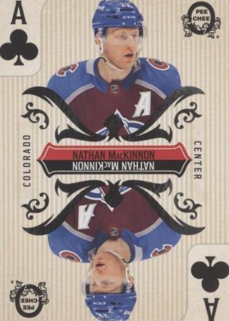2024-25 O-Pee-Chee - Nathan MacKinnon #A-CLUBS - 1 of 1