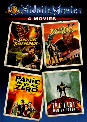 Land that Time Forgot + People Time Forgot + Panic in Year Zero + Last Man Earth