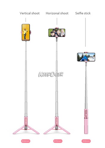 All-in-one Cell Phone Holder Tripod Stand Selfie Stick For Live Stream Video - Picture 9 of 13