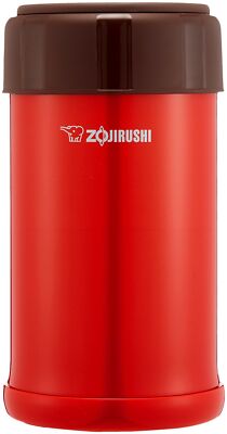 Zojirushi Edelstahl Cook & Essen Glas 750ml Tomaten Rot Farbe SW-JA75-RV