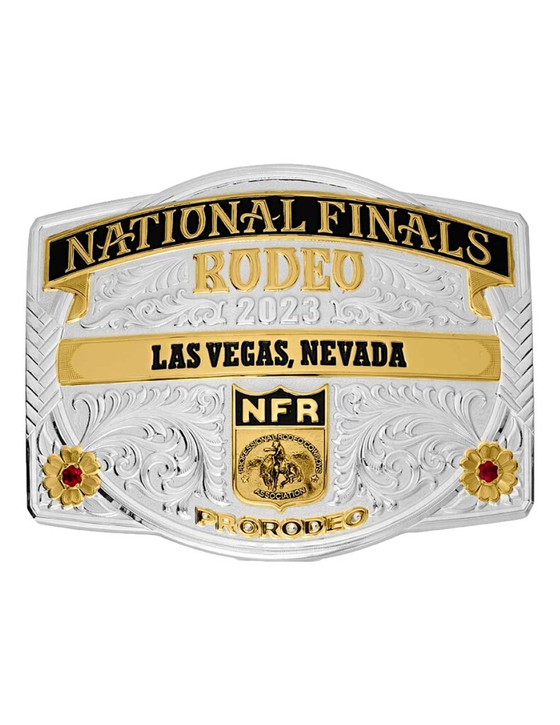 Nfr Average Buckle Montana Silversmiths Belt Buckle 2023 NFR