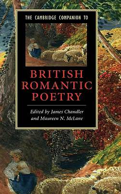 The Cambridge Companion to British Romantic Poetry McLane Chandler Hardback
