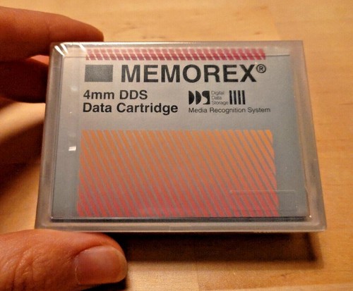 📼 10 x DAT Leerkassetten 180 min MEMOREX DDS 90m 2,0 GB - OVP versiegelt NEU - Bild 6 von 11