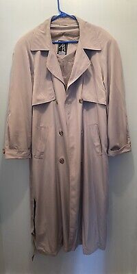 AB II By American Bazaar Brown Rain Trench Coat Sz 18 Plus AB II By American Bazaar Brown Rain Trench Coat Sz 18 Plus