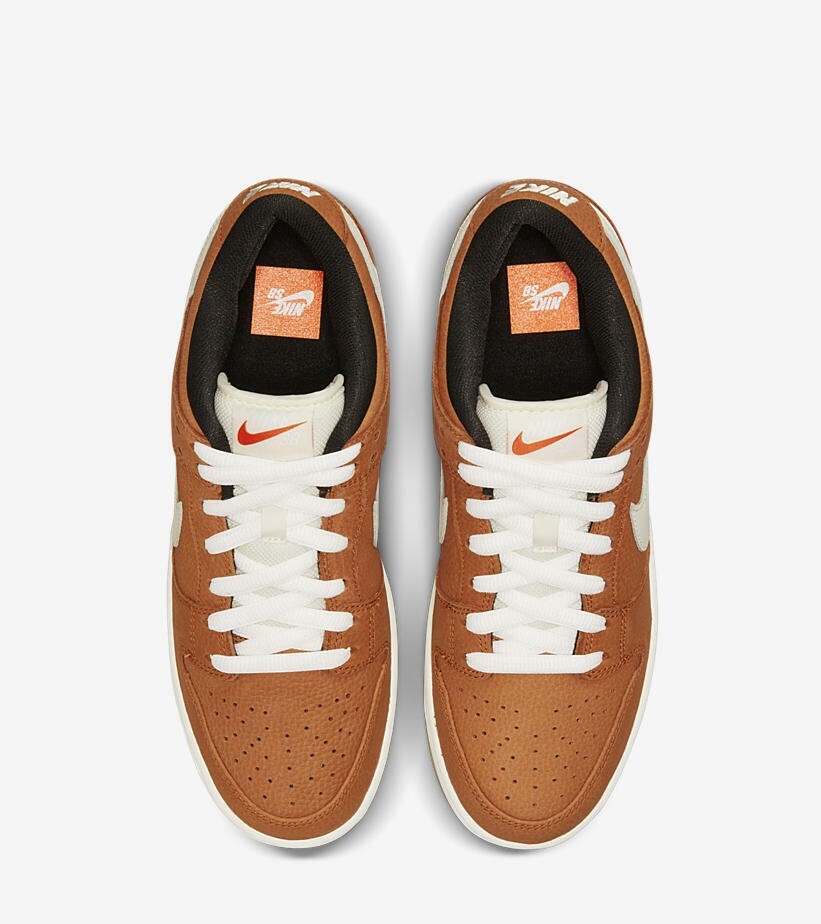 ダンク ローNike SB Orange Label Dunk Low PRO ISO Dark Russet Nike Dunk Pro ISO SB Low Dark Russet for Sale | Authenticity