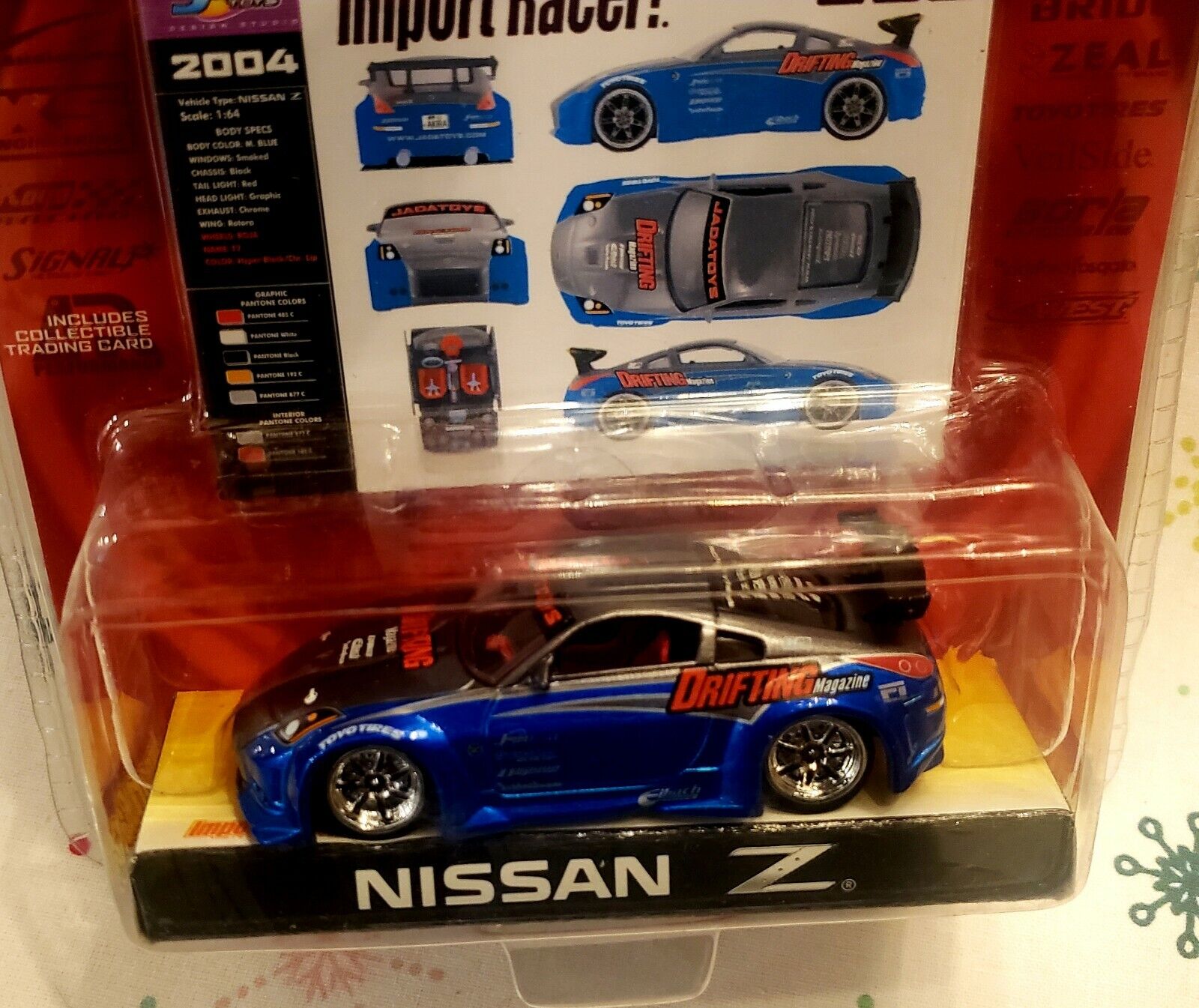 Jada Toys 1:64 Scale Import Racer NISSAN Z (BLUE) WAVE6 #060 | eBay