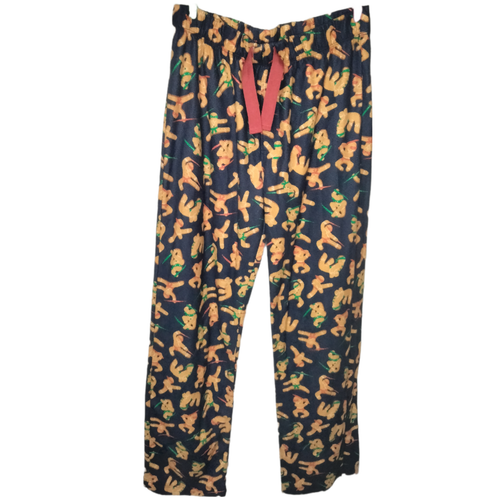 Pigiama Uomo Old Navy Lounge Pantaloni Ninja Pan di Zenzero Multicolore Taglia XL - Foto 3 di 9