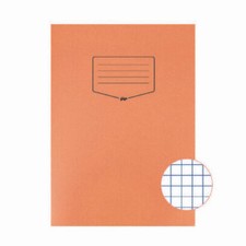 A5 / A4   Maths 5mm. 7mm, 10mm Exercise Note Book Squares squared paper 
