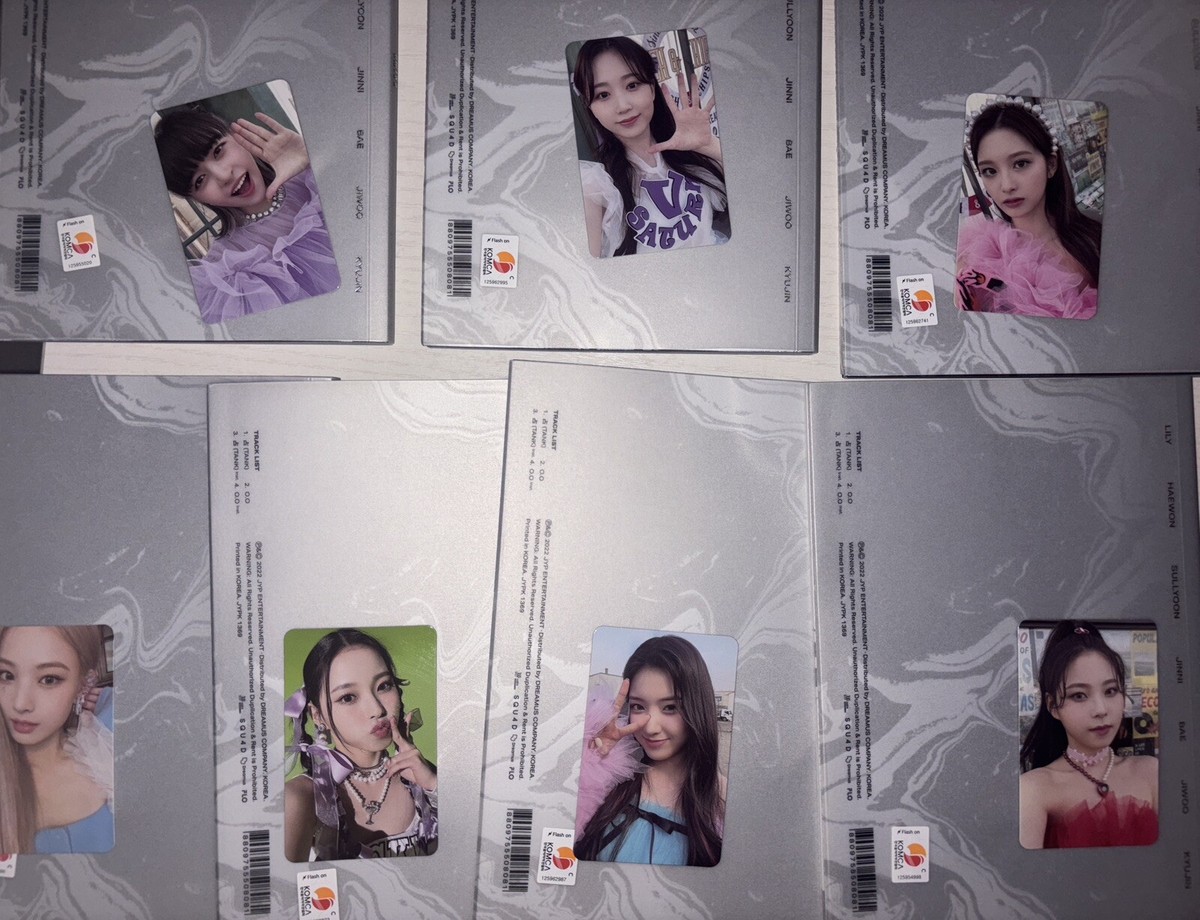 NMIXX ADMARE All Member Autographed Signed Album Full Set Hello82