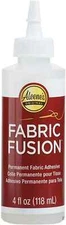 Aleene's Fabric Fusion Permanent Fabric Adhesive Glue 4oz. New