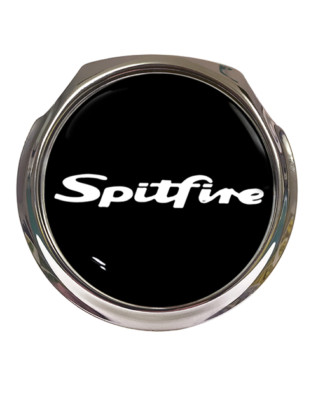Triumph Spitfire Skript Logo - Auto Grill Abzeichen - KOSTENLOSE BEFESTIGUNGEN