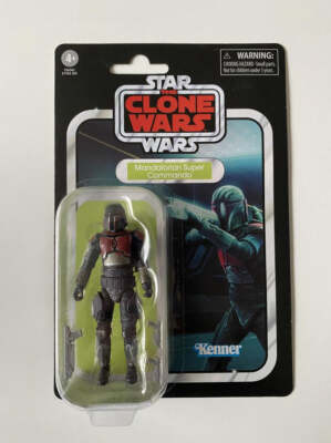 Star Wars The Vintage Collection Clone Wars Mandalorian Super Commando