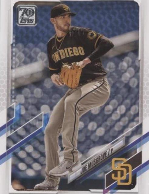 2021 Topps - Joe Musgrove #411 Advanced Stats Back /300 for sale online ...