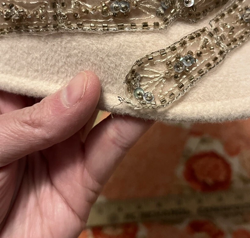 Louise зеленый бледно-розовый блестки Flapper стиль шляпа читать описание - Изображение 4 из 4