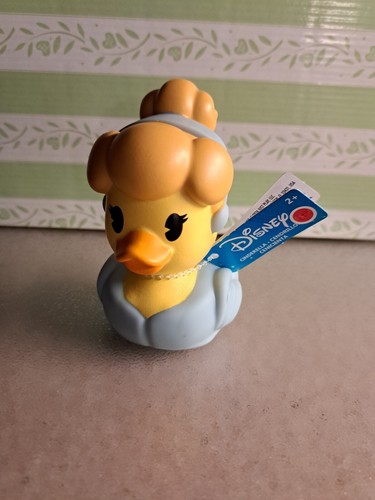 Disney Cinderella Rubber Duck 2024 Collection 3" Jeep Duck Duckie Bath Toy NEW