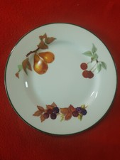Royal Worcester EVESHAM VALE : Dessert / Salad Plate : 21cm dia : Ex Cond