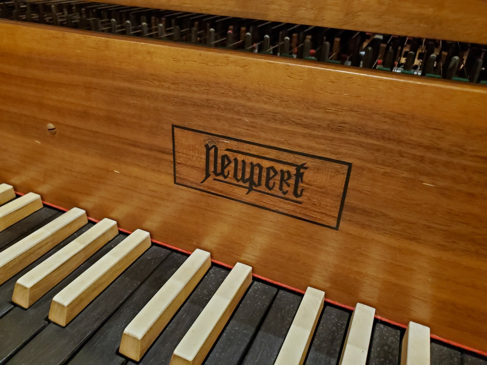 Neupert Double Keyboard Harpsichord eBay