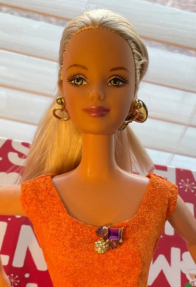 Broches magnéticos para muñecas Barbie de piedra de seda, reproducción Barbie vintage Foto 4 de 4