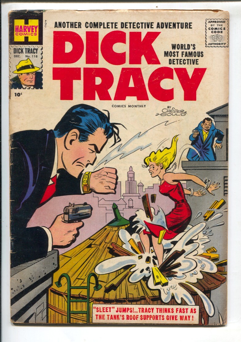 Dick Tracy #118 1957 - Harvey -VG/FN - Comic Book | eBay