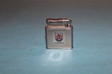 Altes Ibelo Monopol Benzinfeuerzeug mit Bremerhaven Motiv, Vintage