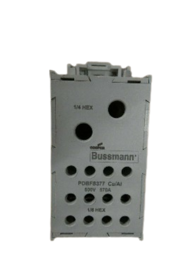 Pack of 2 Bussmann PDBFS377 Power distribution box rated 600V 570A Incl VAT