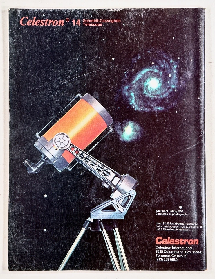 1978 Jan SKY & TELESCOPE Astronomy Stamps QUASARS Partial Eclipse PLANETARIA &c - Image 2 of 4