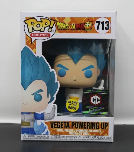 DRAGONBALL - VEGETA POWERING UP (GLOW IN DARK) - CHALICE - VAULTED - FUNKO POP!