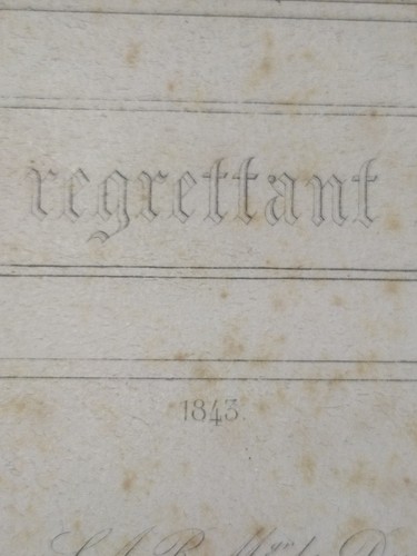 Radierung 19. Jahrhundert: Niedlich bedauert das Vaterland nach Ary Scheffer - Bild 9 von 11