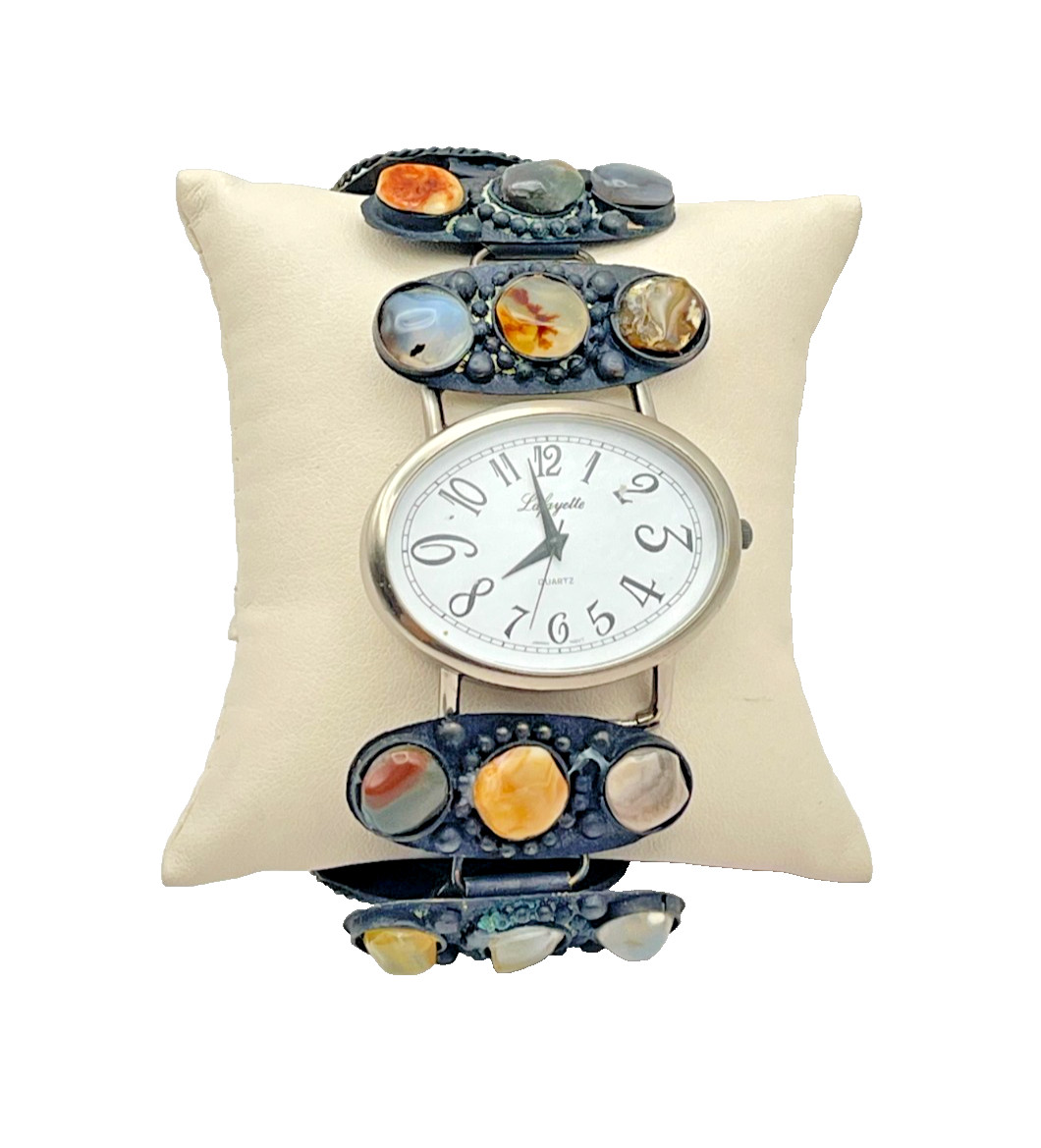 Lafayette Silver-Plated Assorted Simulated Gemsto… - image 1