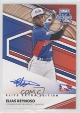 2020 Panini Elite Extra Edition DPL Signatures Elias Reynoso #DPL-ER Auto 1h6a