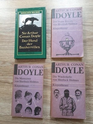 Arthur Conan Doyle Vier verschieden Bücher