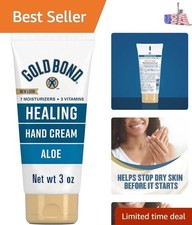 Healing Hand Cream with Aloe, Rich Moisturizer for Dry to Extra Dry Skin, Hyd...