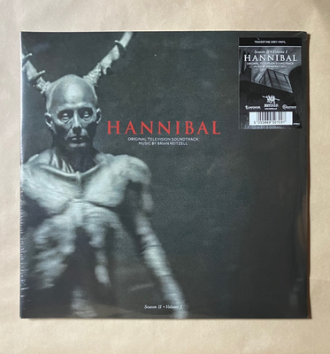 HANNIBAL Soundtrack Season 2 Vol 1 2LP 2014 Grey Vinyl Brian