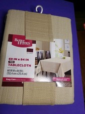 Better Homes And Gardens 60 X 84 " Rectangle Tablecloth Mantel Color Beige