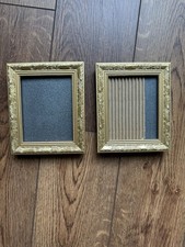 Set of 2 Burnes of Boston 4x3.5 Inch Gold Pla...