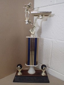 Vintage 1993-94 Women’s Pool Billiards 8-Ball League Trophy 18" Lot 26