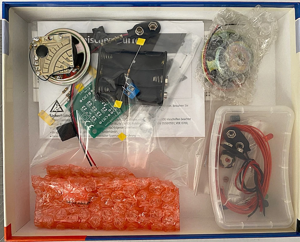 Franzis Lernpaket:  Einstieg in die Elektronik mit IC's, OVP - Bild 4 von 4