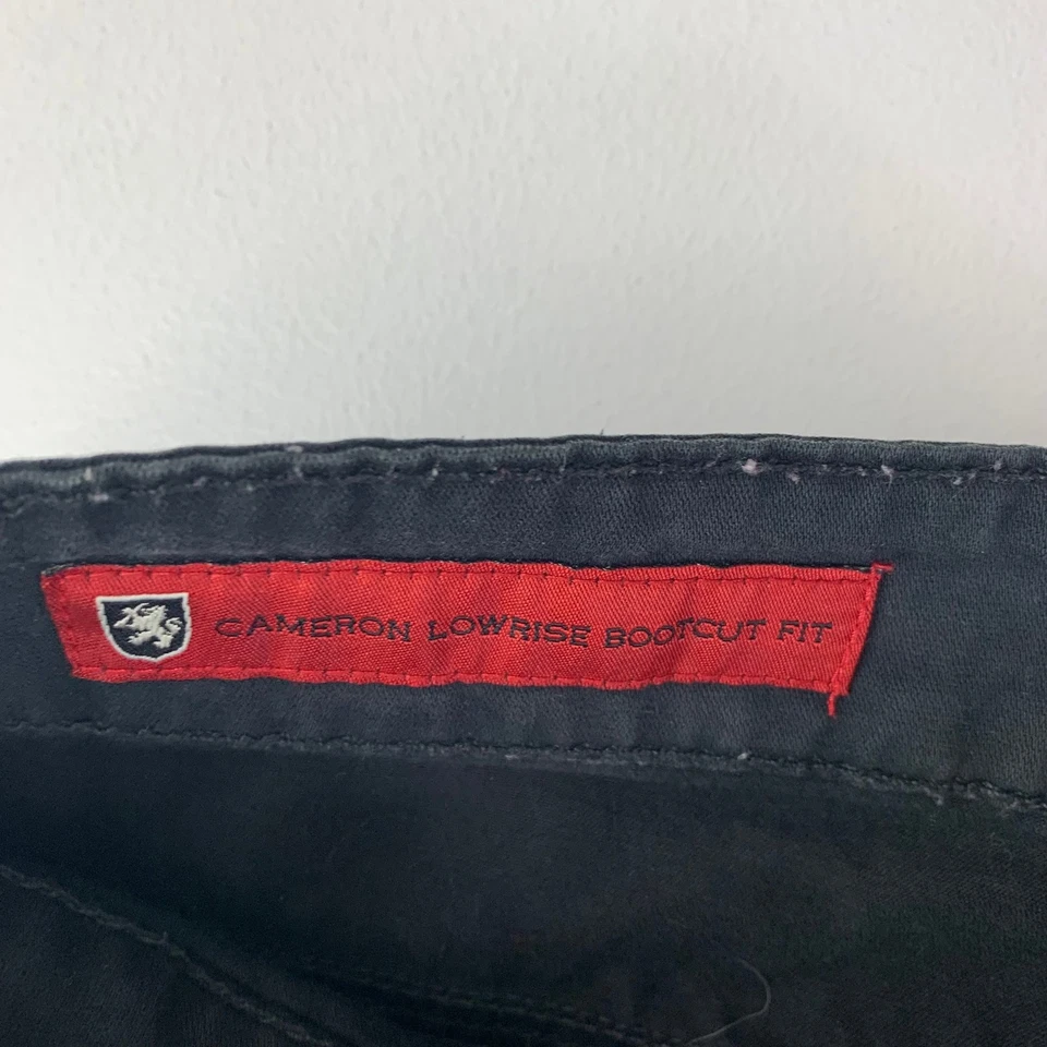 Tommy Hilfiger Cameron Bootcut Trousers Black Women UK 6 - Image 4 of 4