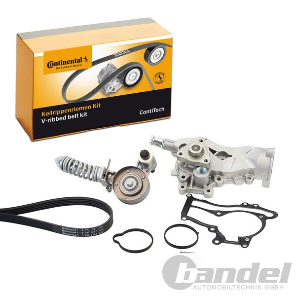 Conti Keilrippenriemensatz + Wasserpumpe Passend FüR Chevrolet Cruze Orlando-image