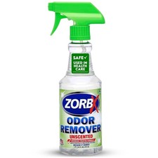 Zorbx Unscented Odor Remover Spray 16 Oz Hospital Grade Formula Non Toxic