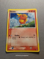Pokemon Torchic 017 EX Deck Tin Nintendo Promo Black Star Promo Free Shipping