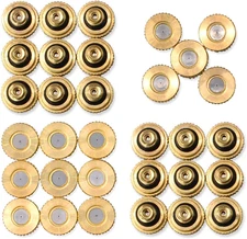 32 Pack- Brass Misting Nozzles for Outdoor Cooling System, 0.012” Orifice (0.3 M